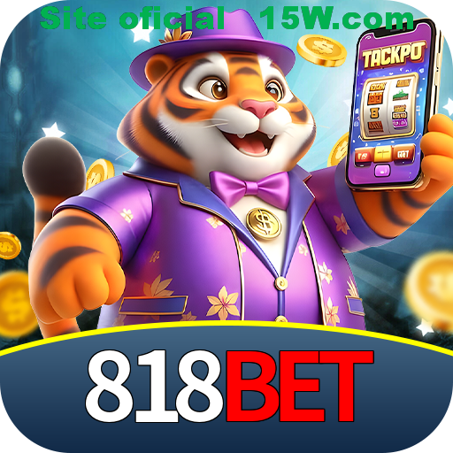 Imagem promocional da 818Bet mostrando a plataforma e suas vantagens